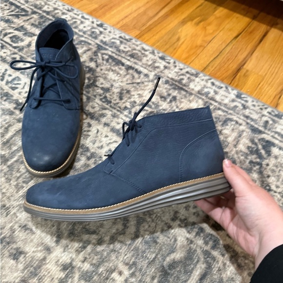 Cole Haan Blue Chukka Boots with Flexible Design 10.5 - Picture 4 of 9